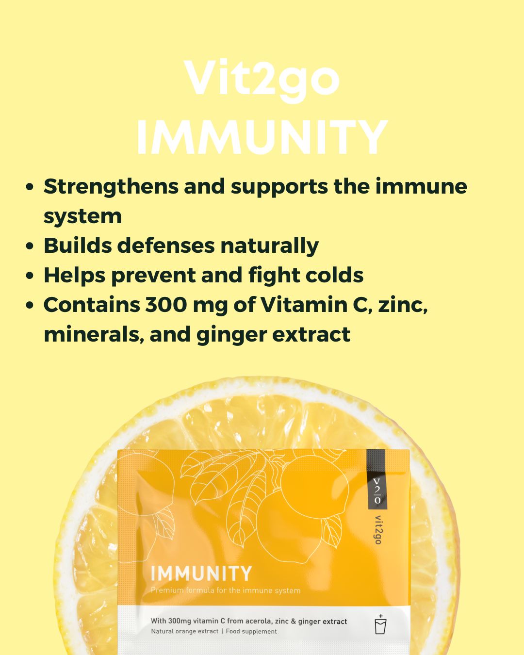 Vit2go 1 x 100g ENERGY + 1 x 100g IMMUNITY