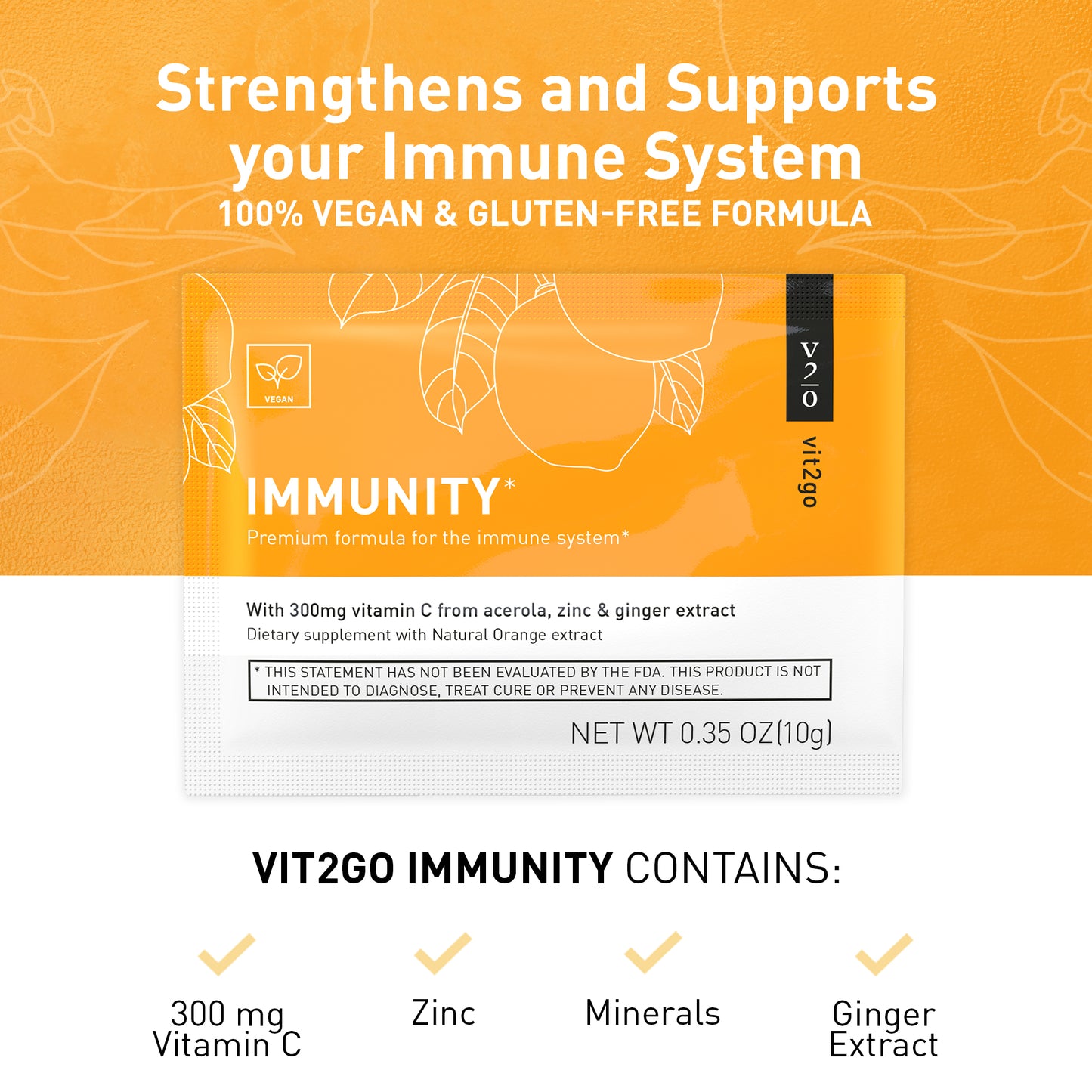 Vit2go Immunity Booster 100g - 10 Portions