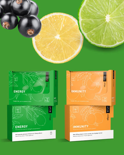 Vit2go 1 x 100g ENERGY + 1 x 100g IMMUNITY