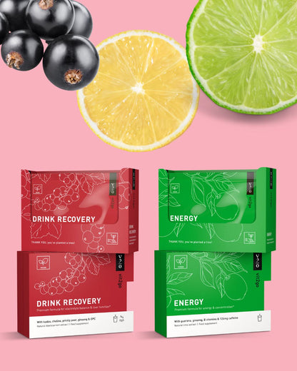 Vit2go 1 x 100g DRINK RECOVERY + 1 x 100g ENERGY