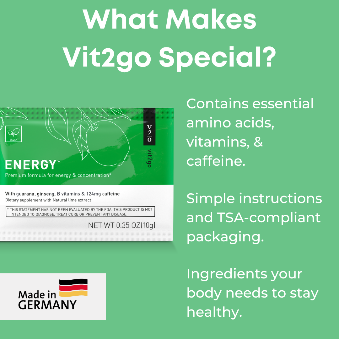 Vit2go Energy Booster 100g - 10 Portions